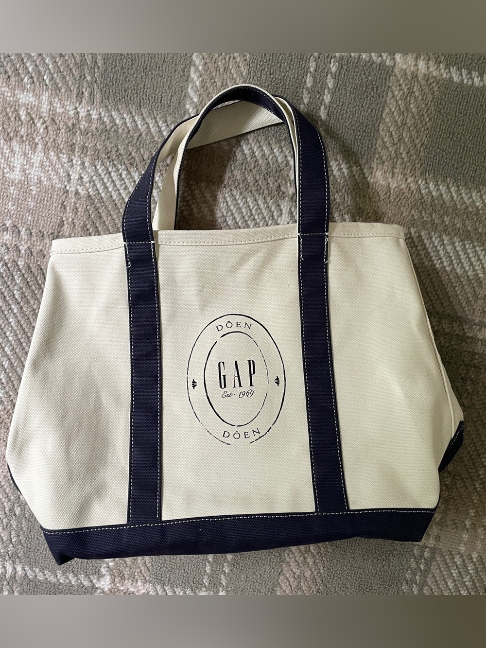 GAP x Doen canvas tote bag